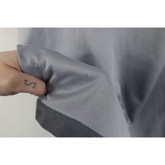 Vintage Patagonia Capilene Mens Large Spell Out Thermal Knit T-Shirt Gray USA - Picture 12 of 15